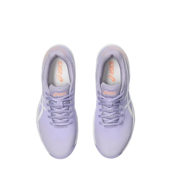 Pickleball  spring Asics Women's Athletic Shoes - Lavender and White. - Picture 3 of 8